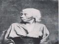 Fotografia Giapponese fine 1800. Donna anziana.